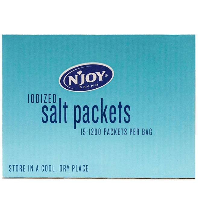N'Joy Iodized Salt .5 g., 1,200 ct. - Image 4