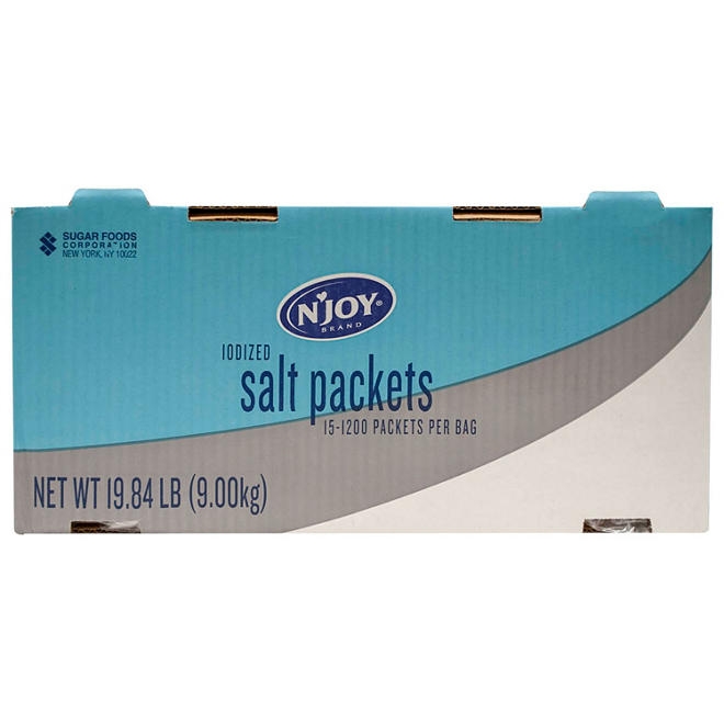 N'Joy Iodized Salt .5 g., 1,200 ct. - Image 5
