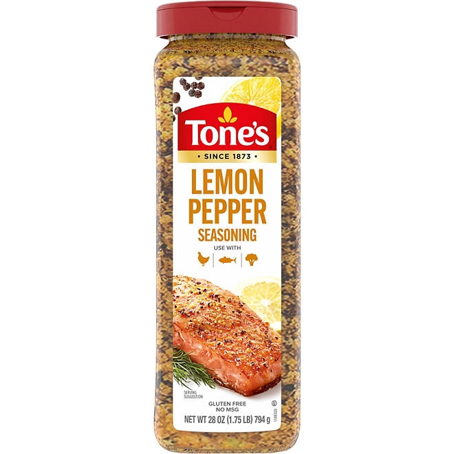 Tone's Lemon Pepper Seasoning, 28 oz. - Image 2
