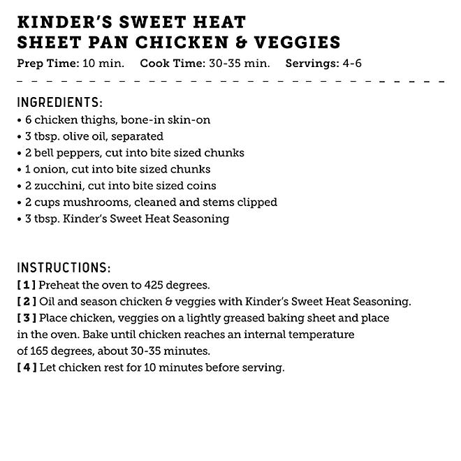 Kinder's Sweet Heat Seasoning, 8.9 oz. - Image 6