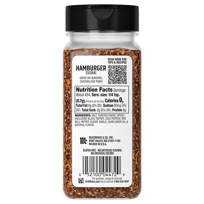 McCormick Grill Mates Hamburger Seasoning, 11.25 oz. - Image 6