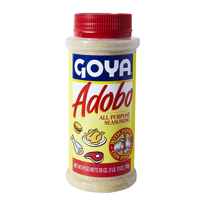 Goya Adobo All-Purpose Seasoning with Pepper, 28 oz. - Image 2