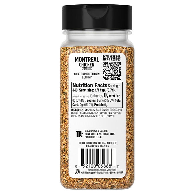 McCormick Grill Mates Montreal Chicken Seasoning, 10.87 oz. - Image 6