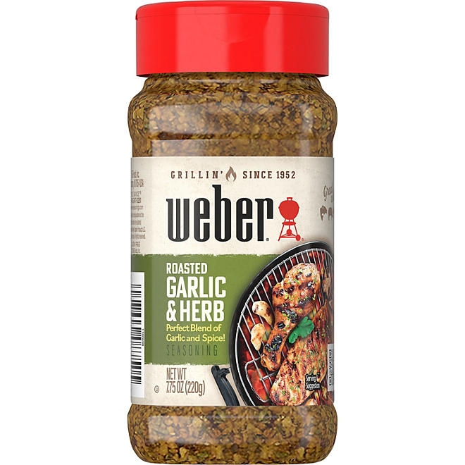 Weber Roasted Garlic and Herb Seasoning, 7.75 oz. - Image 2