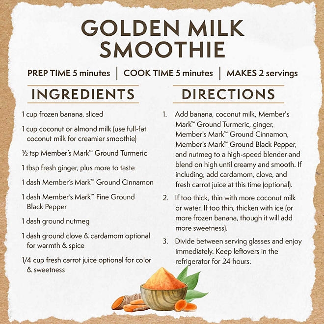 Member's Mark Ground Turmeric, 20 oz. - Image 6