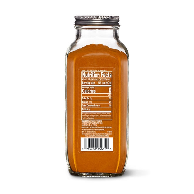 Member's Mark Organic Ground Turmeric, 9.5 oz. - Image 7
