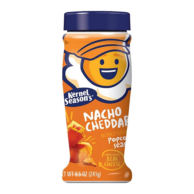 Kernel Season's Flavored Popcorn Seasoning, Nacho Cheddar, 8.5 oz. - Image 2