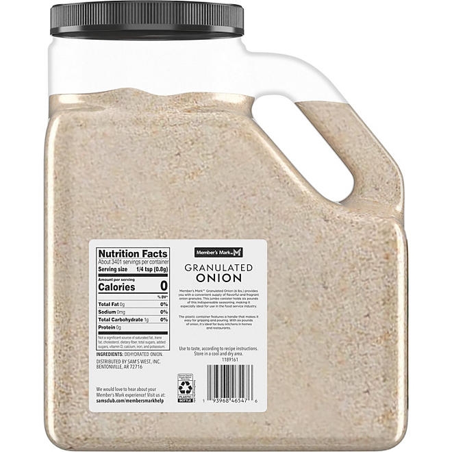 Member's Mark Granulated Onion, 6 lbs. - Image 5