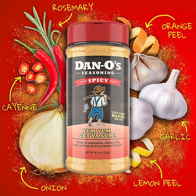 Dan-O's Spicy Seasoning, 8.9 oz. - Image 4