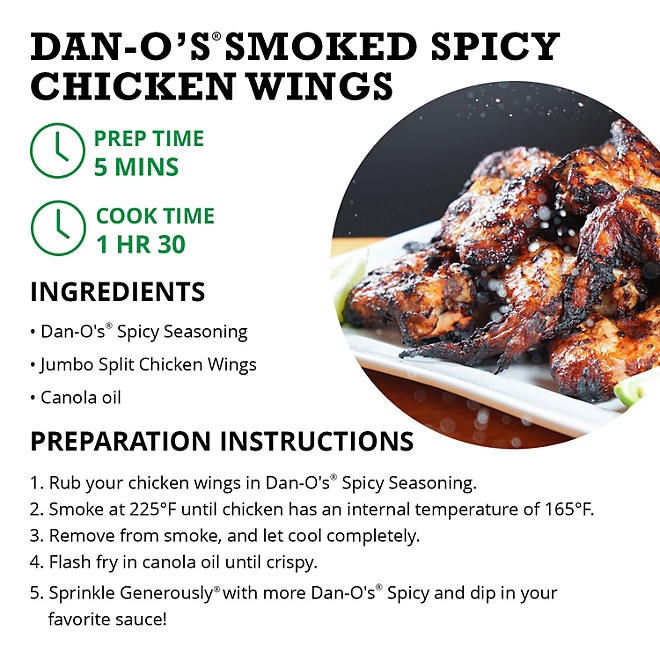 Dan-O's Spicy Seasoning, 8.9 oz. - Image 6