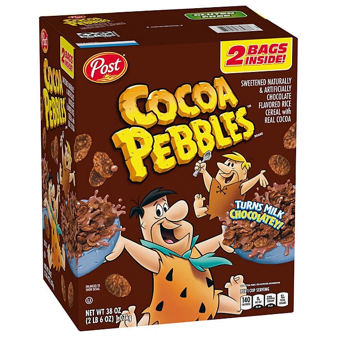 Cocoa Pebbles Cereal, 38 oz. - Image 2