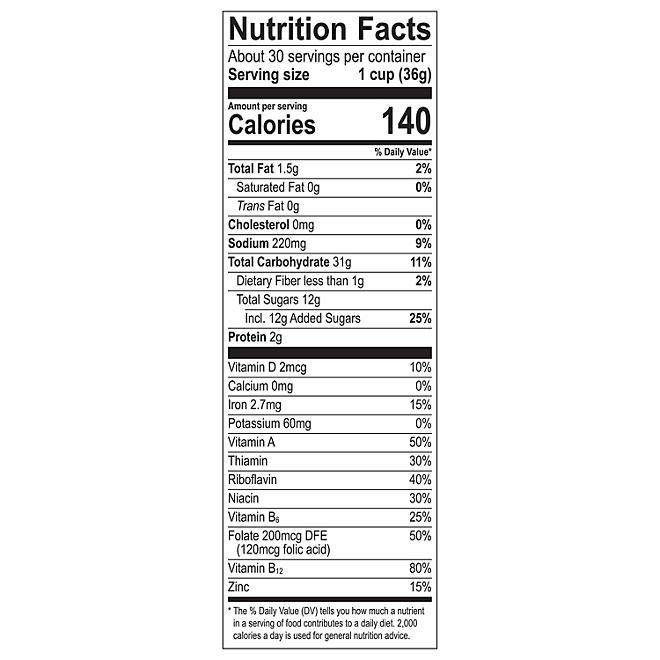 Cocoa Pebbles Cereal, 38 oz. - Image 3