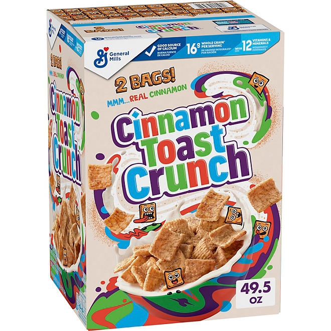 Cinnamon Toast Crunch Cereal, 49.5 oz. - Image 2