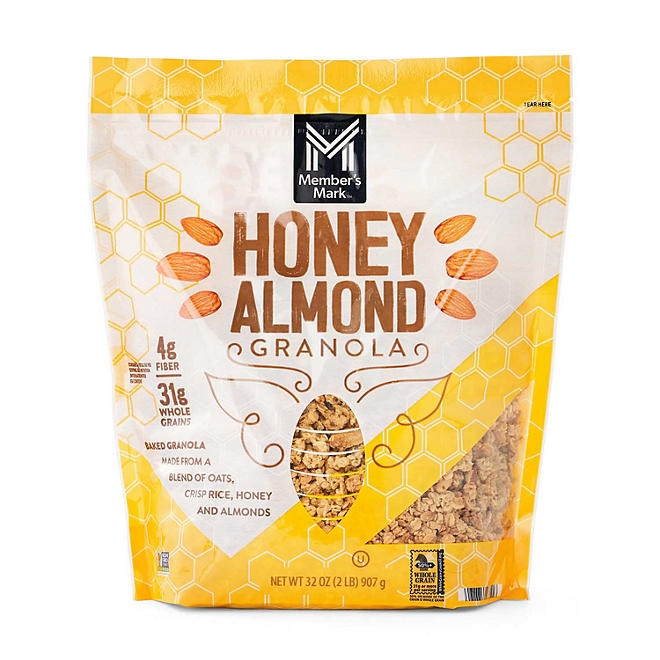 Member's Mark Honey Almond Granola, 32 oz. - Image 2