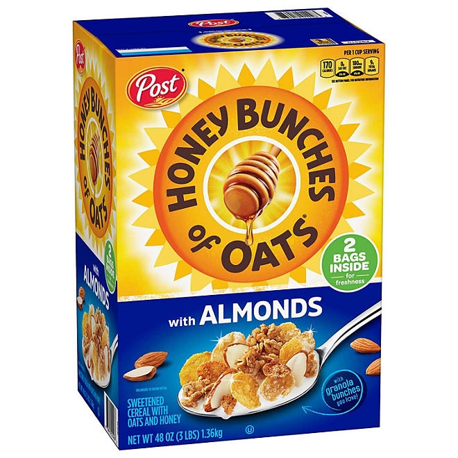 Honey Bunches of Oats with Crispy Almonds, 48 oz. - Image 2