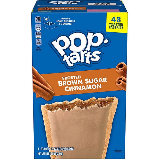 Pop-Tarts Brown Sugar Cinnamon, 48 ct. - Image 2