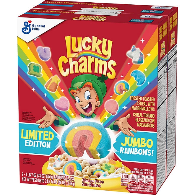 Lucky Charms with Marshmallows, 23 oz., 2 pk. - Image 5