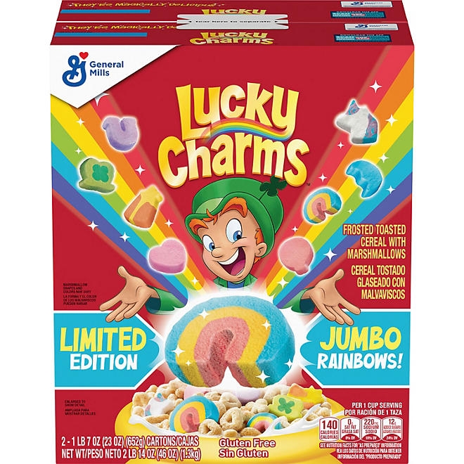Lucky Charms with Marshmallows, 23 oz., 2 pk. - Image 6