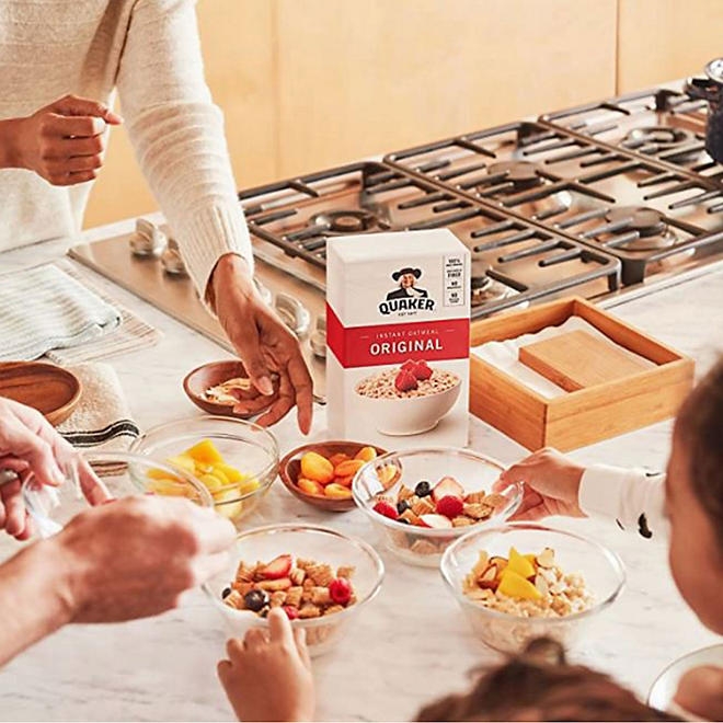 Quaker Instant Oatmeal Fruit & Cream, Variety Pack 1.05 oz., 40 pk. - Image 7