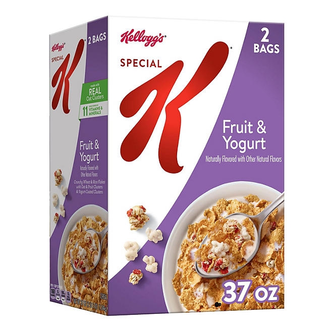 Special K Cereal, Fruit and Yogurt, 37 oz. - Image 2