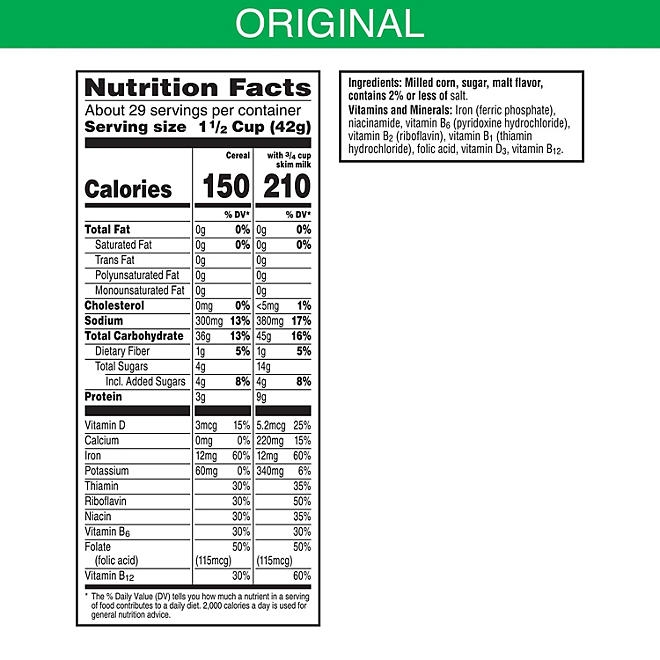 Kellogg's Corn Flakes Breakfast Cereal 43 oz. - Image 6