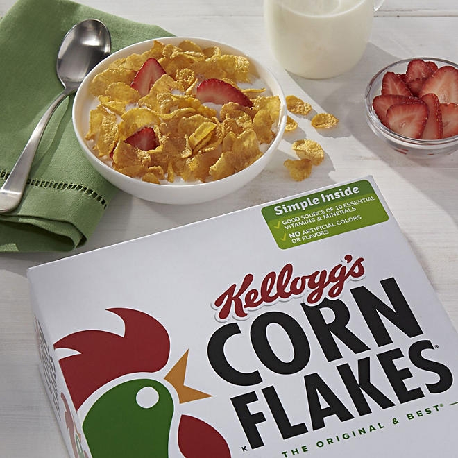 Kellogg's Corn Flakes Breakfast Cereal 43 oz. - Image 7