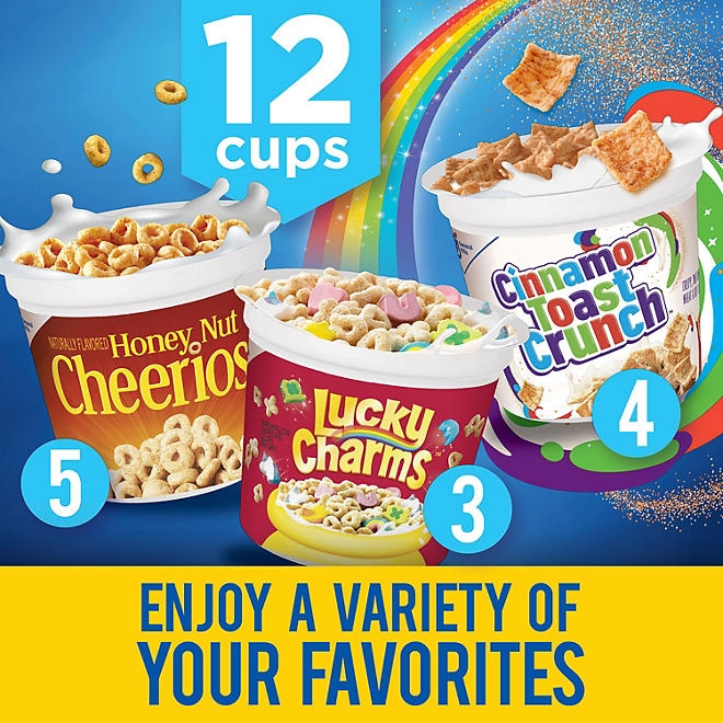 General Mills Cereal Cups, Variety Pack, 12 pk. - Image 5