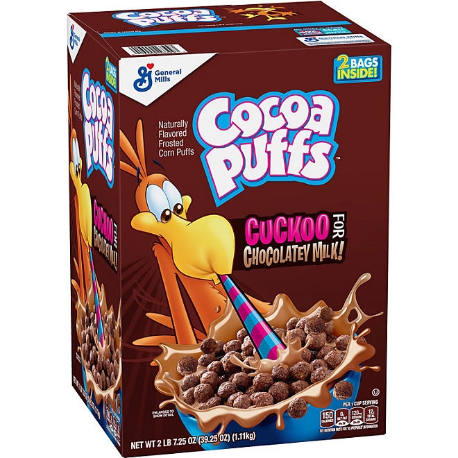 Cocoa Puffs Chocolate Cereal, 39.25 oz. - Image 2