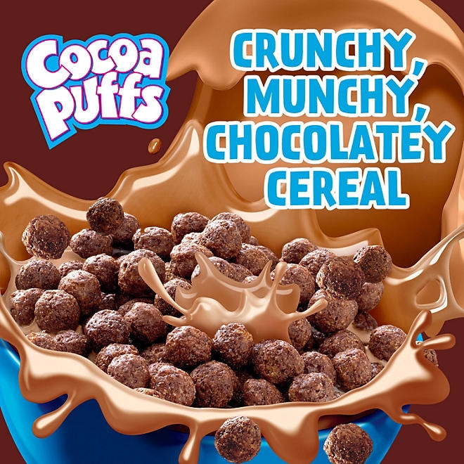 Cocoa Puffs Chocolate Cereal, 39.25 oz. - Image 5