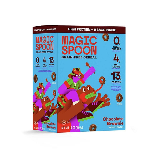 Magic Spoon Chocolate Brownie Cereal, 14 oz. - Image 2
