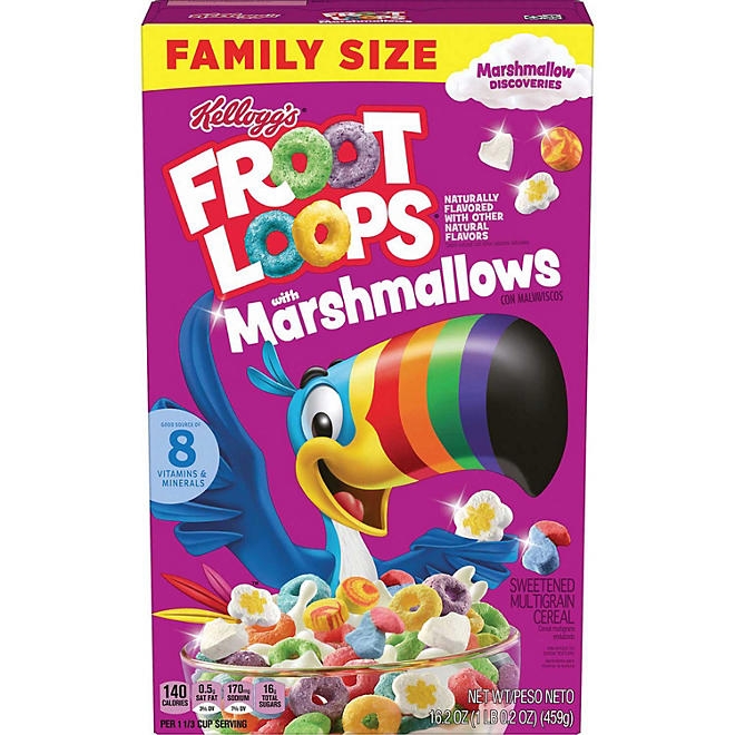 Kellogg's Froot Loops Marshmallow, 16.2 oz. - Image 2