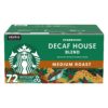 Starbucks Decaf House Blend Medium Roast K-Cup Coffee Pods, 72 ct.