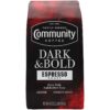 Community Coffee Dark & Bold Espresso Roast Ground Coffee, 40 oz.