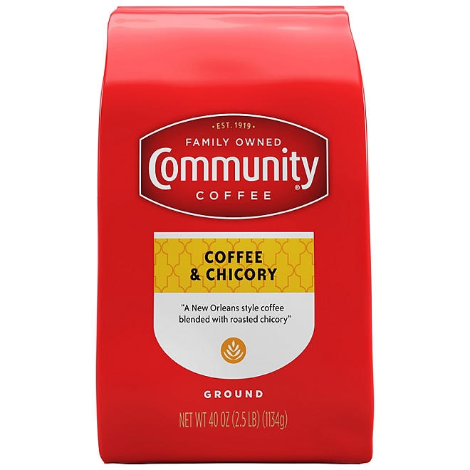 Community Coffee Ground Coffee & Chicory, 40 oz. - Image 2