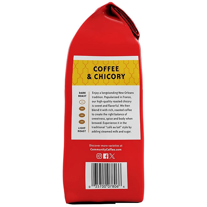 Community Coffee Ground Coffee & Chicory, 40 oz. - Image 4