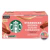 Starbucks Blonde Roast K-Cup Coffee Pods, Brown Sugar Cinnamon, 64 ct.