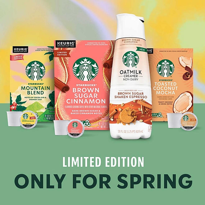 Starbucks Blonde Roast K-Cup Coffee Pods, Brown Sugar Cinnamon, 64 ct. - Image 6