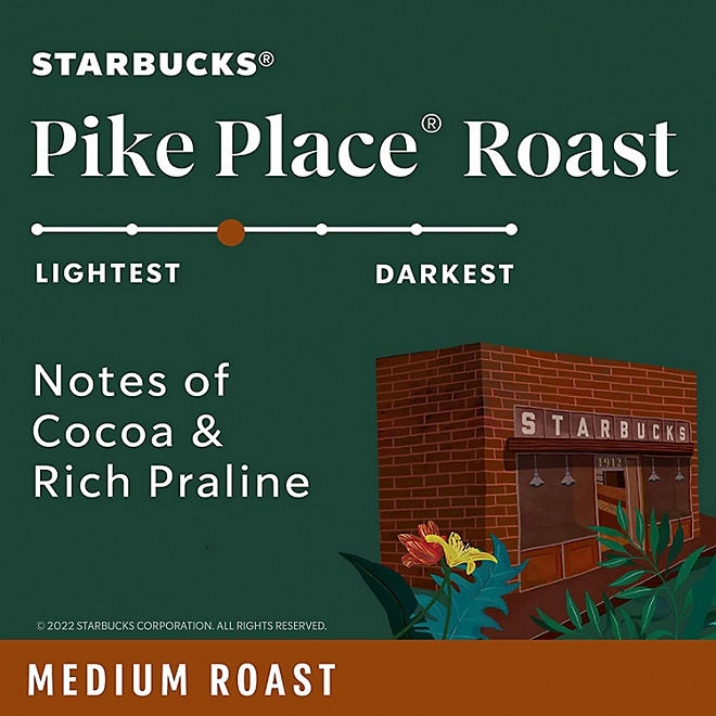 Starbucks Pike Place Medium Roast Ground Coffee, 40 oz. - Image 4
