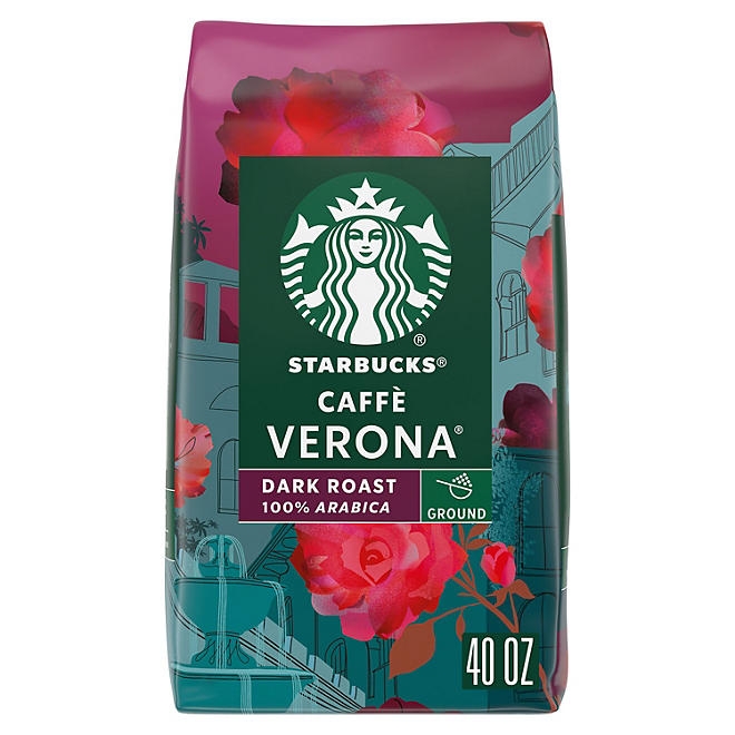 Starbucks Caffe Verona Ground Coffee, Dark Roast, 40 oz. - Image 2