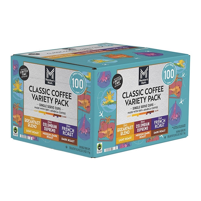 Member's Mark Classic Variety Pack Coffee Pods, 100 ct. - Image 3