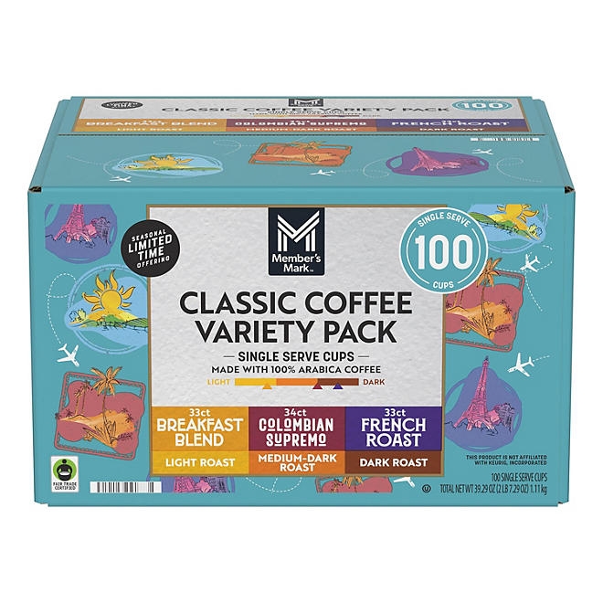 Member's Mark Classic Variety Pack Coffee Pods, 100 ct. - Image 5