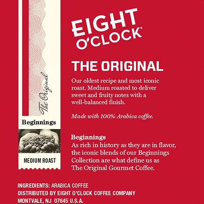 Eight O'Clock The Original Coffee K-Cup Pods, 100 ct. - Image 3