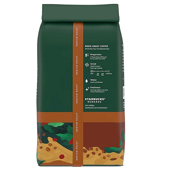 Starbucks House Blend Medium Roast Whole Bean Coffee, 40 oz. - Image 7