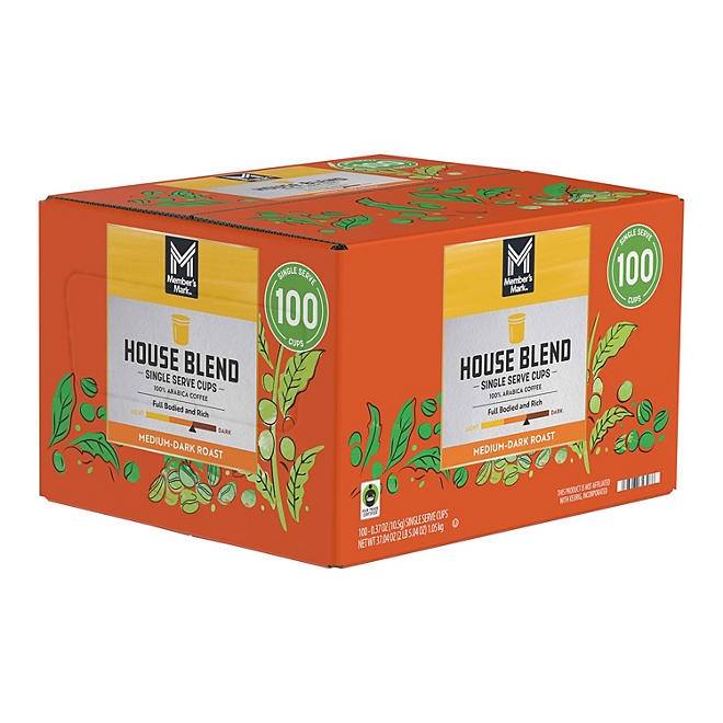 Member's Mark House Blend Medium Roast Coffee Pods, 100 ct. - Image 3