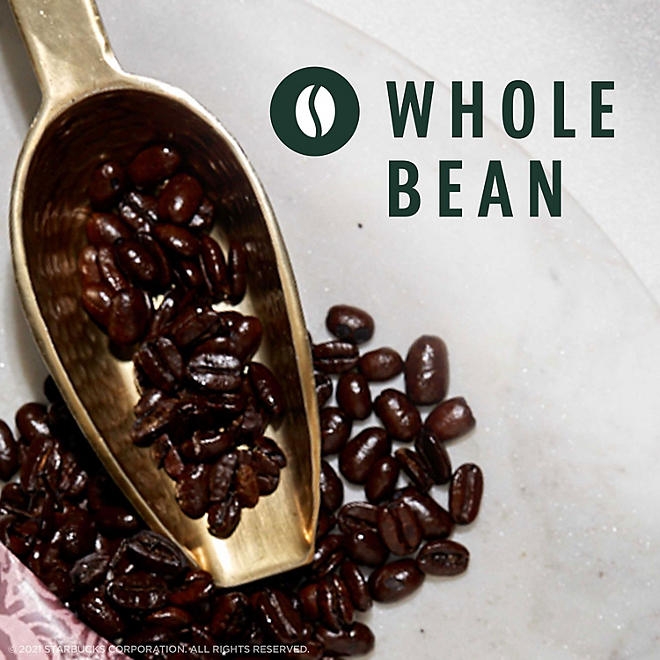 Starbucks Whole Bean Coffee, Espresso Roast Dark, 40 oz. - Image 3
