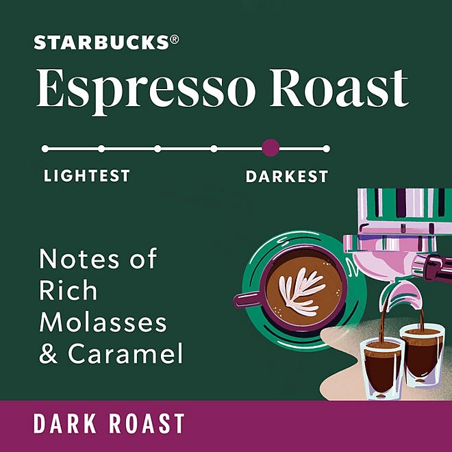 Starbucks Whole Bean Coffee, Espresso Roast Dark, 40 oz. - Image 4