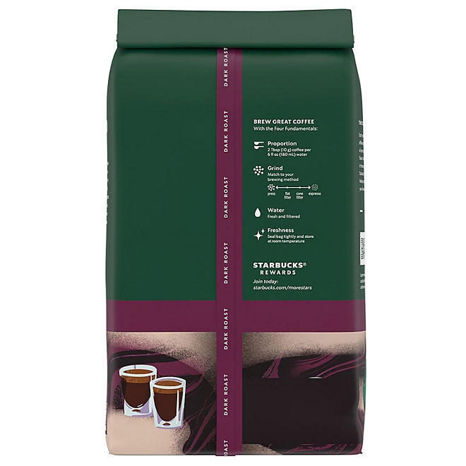 Starbucks Whole Bean Coffee, Espresso Roast Dark, 40 oz. - Image 7