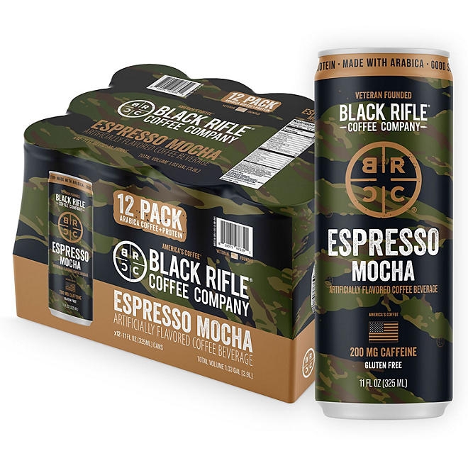 Black Rifle Coffee Company Espresso Mocha, 11 fl. oz., 12 pk. - Image 2