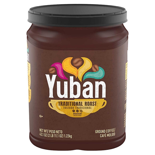 Yuban Traditional Medium Roast Ground Coffee, 43.1 oz. - Image 2