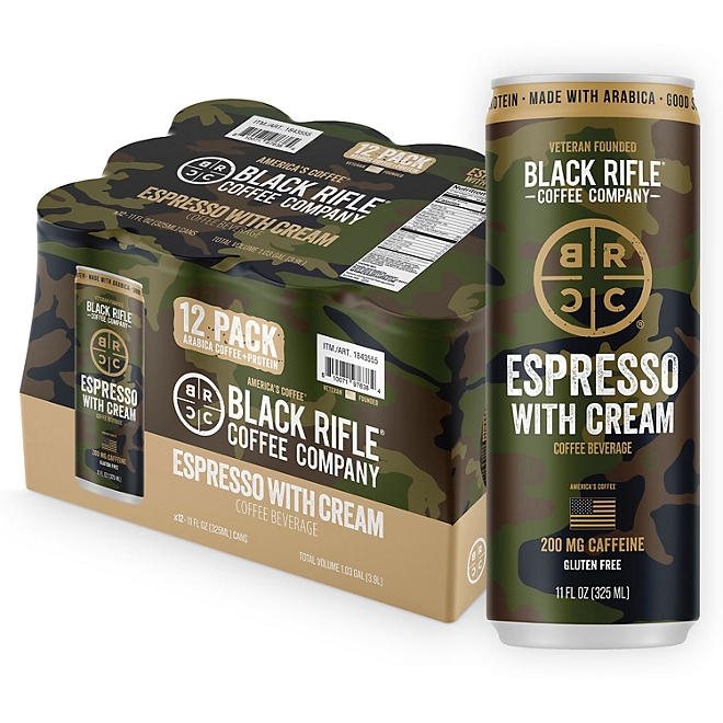 Black Rifle Coffee Company Espresso Cream 11 fl. oz., 12 pk. - Image 2